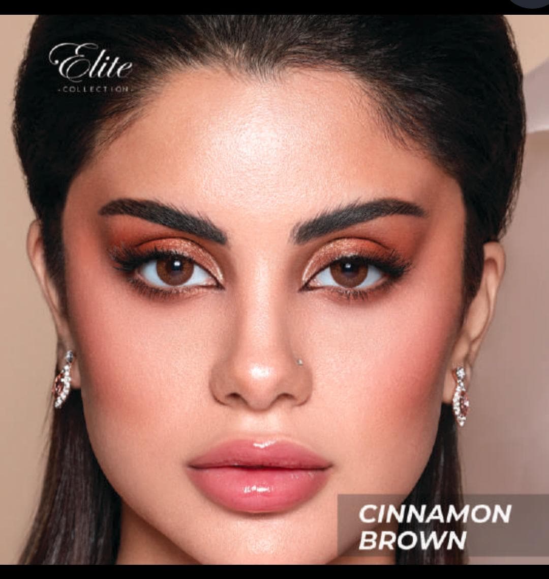 Bella Cinnamon Brown Contact Lenses – Elite Collection - image 1