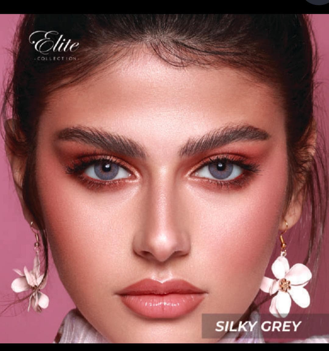 Bella Silky Gray Contact Lenses – Elite Collection - image 1