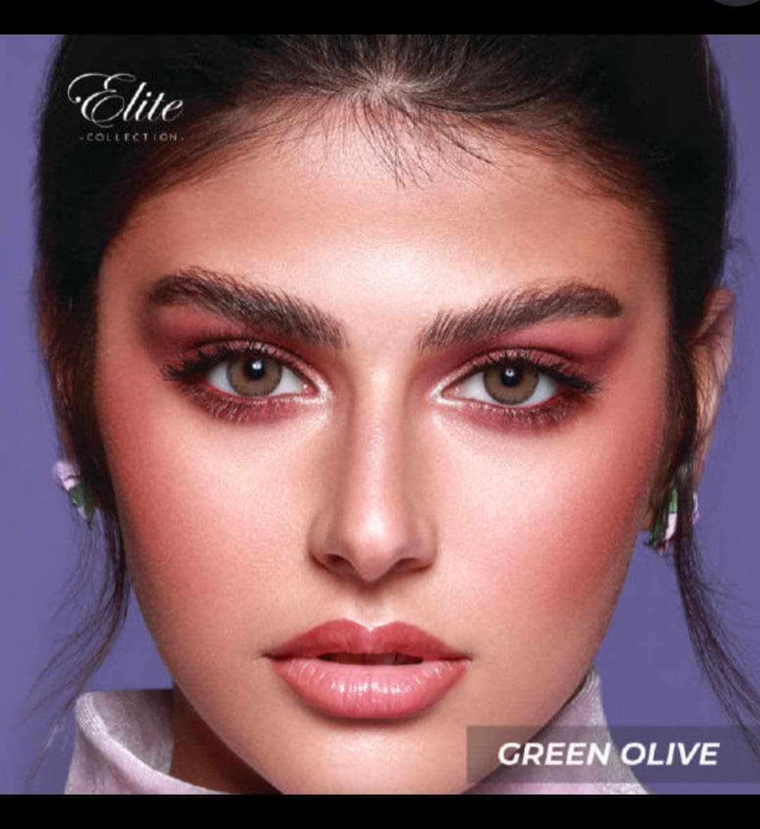 Bella Green Olive Contact Lenses – Elite Collection - image 1