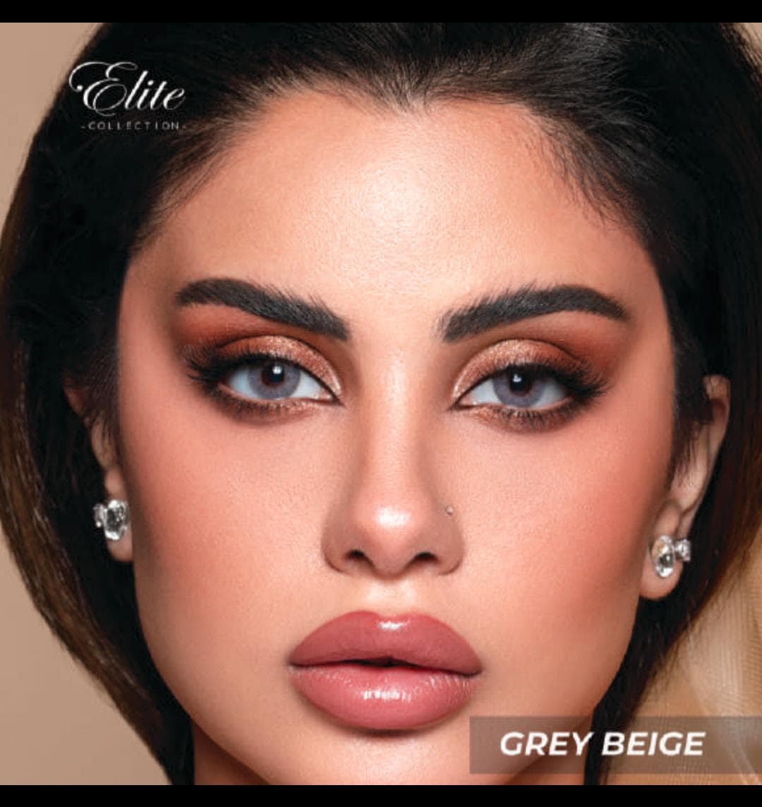 Bella Gray Beige Contact Lenses – Elite Collection - image 1