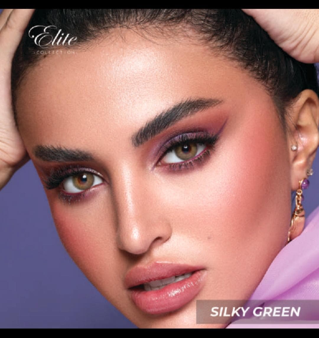 Bella Silky Green Contact Lenses – Elite Collection - image 1