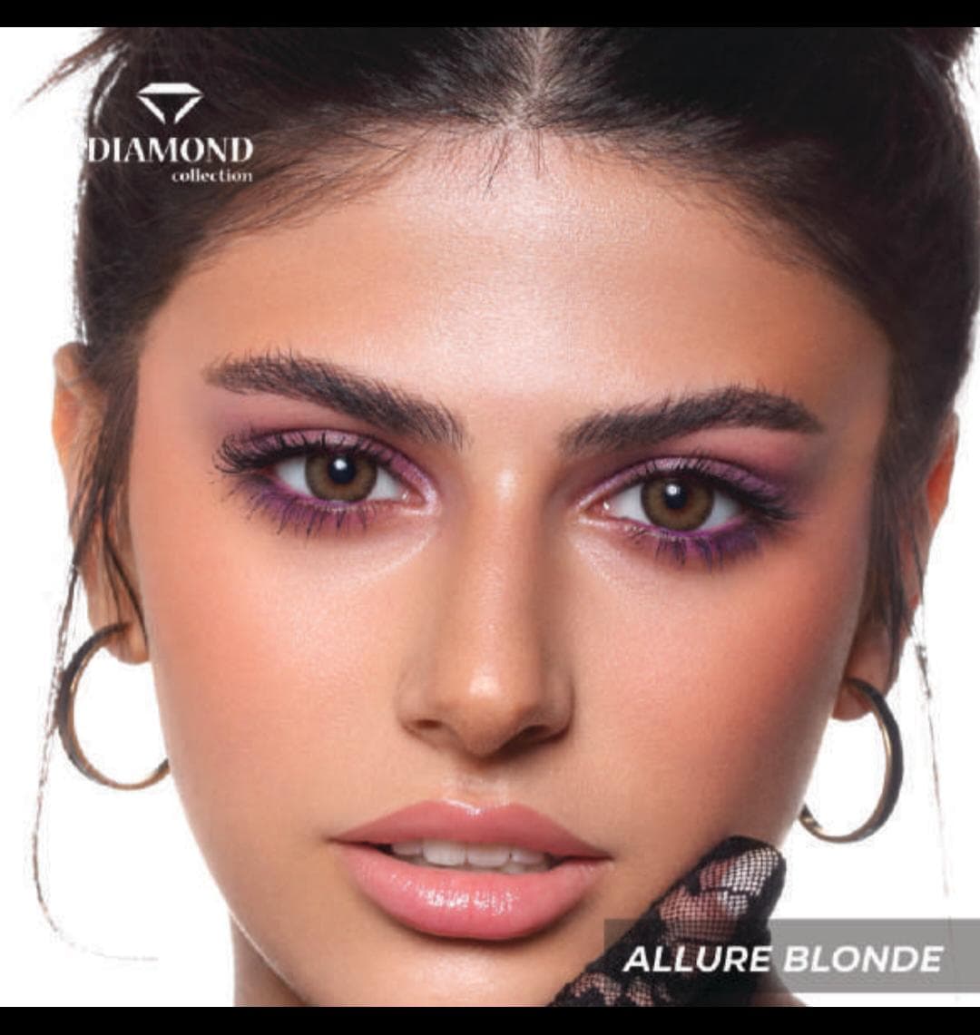 Bella Allure Blonde Contact Lenses – Diamond Collection - image 1