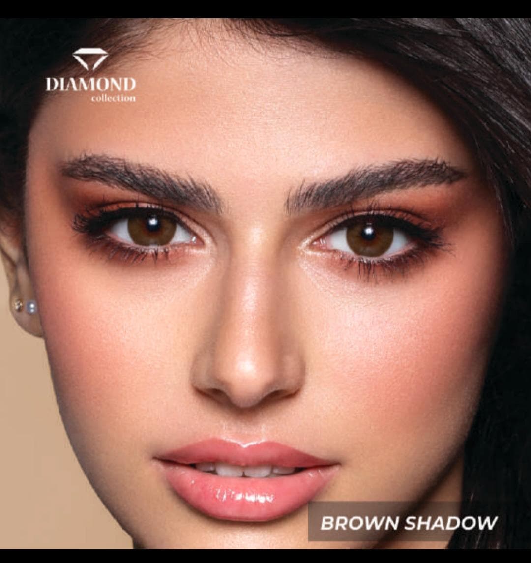 Bella Brown Shadow Contact Lenses – Diamond Collection - image 1