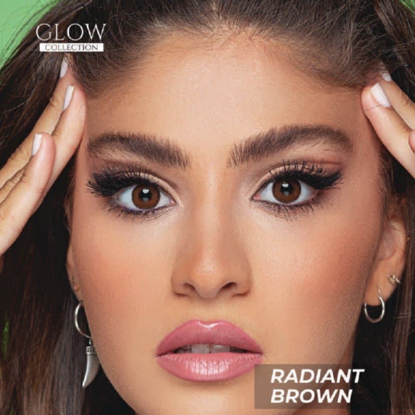 Radiant Brown Contact Lenses - image 1