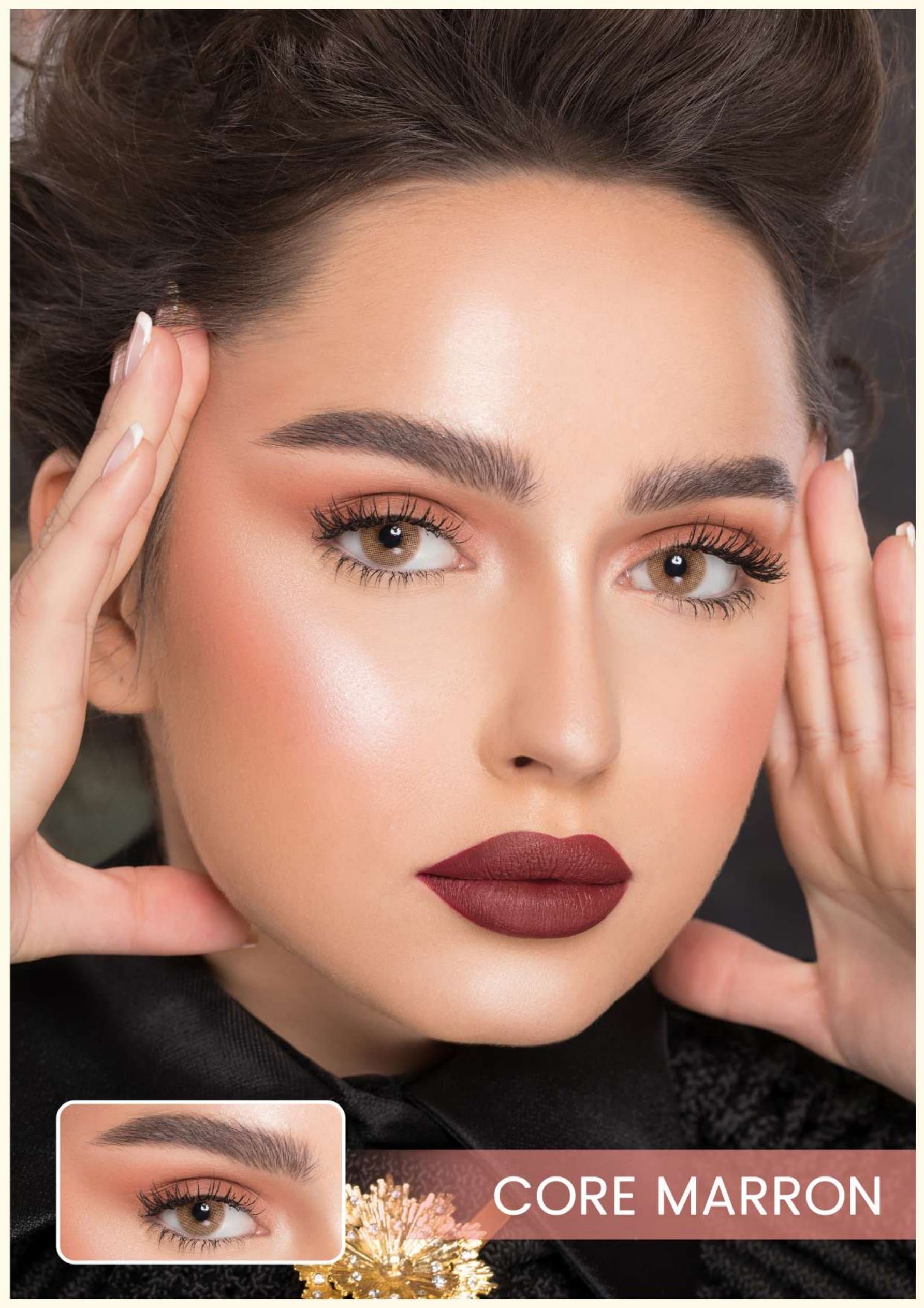 Core Maroon Contact lenses - image 1